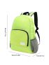 Simple Large Capacity Men's And Women's Shoulder Bag, Lightweight Waterproof Backpack, Foldable Portable Small Bag, Suitable For Daily Commuting And Outdoor Travel.