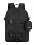 Men Buckle Decor Backpack With Coin Purse
