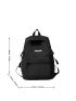 Letter Graphic Classic Backpack