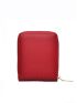 Letter Detail Snap Button Small Wallet