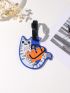 Cartoon Cat Design Luggage Tag