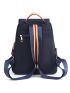 Zip Front Flap Backpack