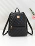 Quilted Metal Decor Classic Backpack
