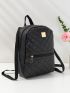 Quilted Metal Decor Classic Backpack