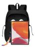 Men Cartoon Expression Detail Laptop Backpack