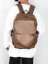 Men Minimalist Pocket Front Backpack