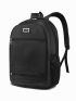 Men Metal Patch Backpack