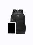 Men Metal Patch Backpack