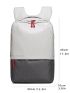 Men Letter Graphic USB Charging Port Laptop Backpack
