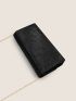 Mini Glitter Pleated Flap Chain Envelope Bag