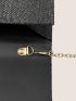 Mini Glitter Pleated Flap Chain Envelope Bag