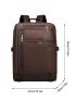 Men Zip Front Laptop Backpack