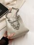 Mini Chain Decor Square Bag