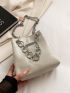 Mini Chain Decor Square Bag