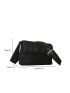 Quilted Flap Square Bag