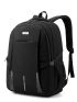 Men Metal Patch Backpack