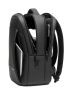 Men Metal Detail Charging Port Design Laptop Backpack