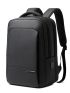 Men Metal Detail Charging Port Design Laptop Backpack