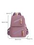 Zip Front Flap Backpack
