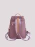 Zip Front Flap Backpack