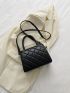 Mini Quilted Flap Square Bag