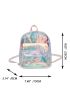 Holographic Pocket Front Classic Backpack