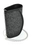 Glitter Flap Evening Bag