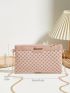 Geometric Pattern Square Bag Zipper Small