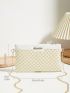Geometric Pattern Square Bag Zipper Small