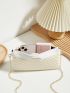 Geometric Pattern Square Bag Zipper Small