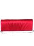 Satin Ruched Design Evening Bag