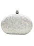 Mini Glitter Rhinestone Decor Box Bag