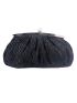 Rhinestone Decor Chain Ruched Bag