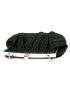 Rhinestone Decor Chain Ruched Bag