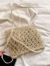 Hollow Out Straw Bag