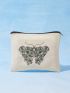 X Sleepyhouse Eye Pattern Square Bag