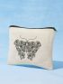 X Sleepyhouse Eye Pattern Square Bag