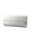 Snakeskin Embossed Flap Chain Envelope Bag