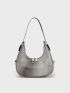 Ombre Pattern Hobo Bag