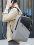 Men Two Tone Laptop Backpack