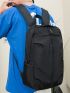 Men Zip Front Backpack