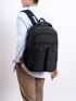 Men Minimalist Pocket Front Backpack