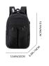 Men Minimalist Pocket Front Backpack