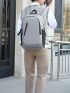 Men Zip Front Laptop Backpack
