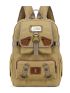 Men Metal Patch Backpack