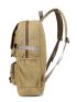 Men Metal Patch Backpack