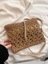 Minimalist Straw Bag