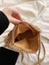 Minimalist Straw Bag