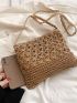 Minimalist Straw Bag