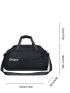 Letter Graphic Large Capacity Duffel Bag Sports Bag Aesthetic